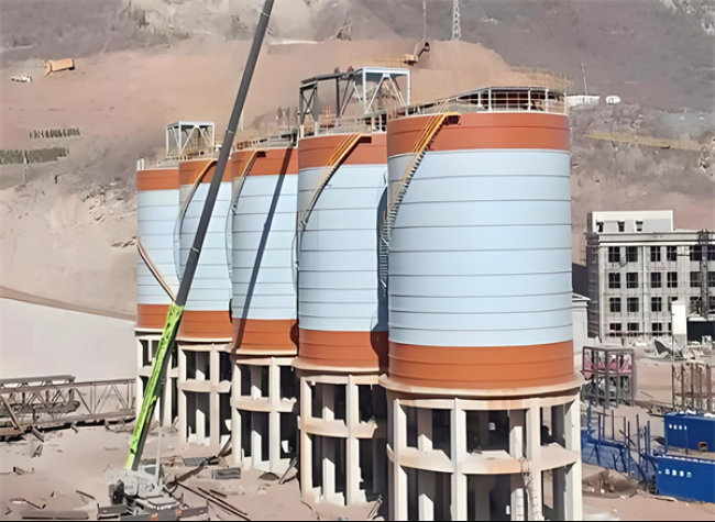 瓮安高架钢板仓