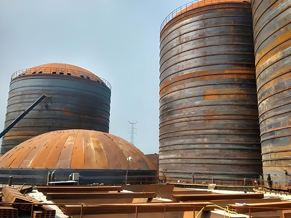 瓮安焦粉钢板仓